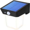 LED solárne záhradné fasádne svietidlo Nástenné svietidlo IP54 Twilight Motion Sensor