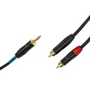 SSQ MiJRCA2 - stereo mini jack kábel - 2xRCA 2 m