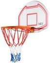 Súprava doska + obruč + basketbalová sieť