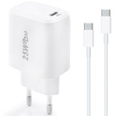 RÝCHLA USB NABÍJAČKA TYP-C 25W 3A + USB-C kábel