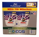 Ariel Professional kapsule 3v1 na pranie farebných tkanín, farba, 110 ks