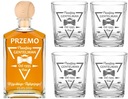 DEKANER 4 POHÁRE darček NARODENINY 18 30 40 50 60