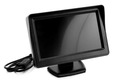 LCD monitor cúvacej kamery 4,3 palcový TFT 2 x AV