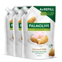 PALMOLIVE tekuté mydlo MILK MANDLE ZAPAS 3x1L