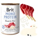 Brit Mono Protein Lamb Rice Jahňacia ryža 24x400g