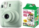 Fotoaparát Fujifilm Instax Mini 12 zelený + 20 fotiek