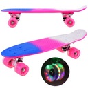FISZKA Ružový skateboard pre dievčatá SP0577