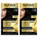 Syoss Oleo Intense farba na vlasy čierna 1-10x2