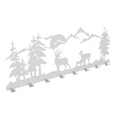 Kovový nástenný vešiak na oblečenie - FOREST OF THE MOUNTAINS