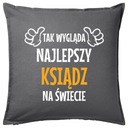 Vankúš NAJ KŇAZ 50x50 darček