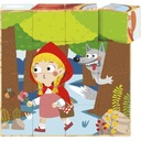 TOOKY TOY Drevené kocky Puzzle Montes Puzzle