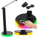 LED LAMPA NA NOČNÉ ČÍTANIE NA STOL 3 FARBY VÝKONNÝ DOTYK USB-C RGB 9W