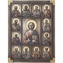 Ikona figuríny 12 apoštolov Bronzová plastika WU77623