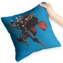 MODRÝ VANKÚŠ PRE DARČEK PRE FANOUŠKU THORA AVENGERS + TEXT ZADARMO