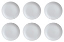 6x JEDÁLNY TANIER šedý 20 cm LUMINARC