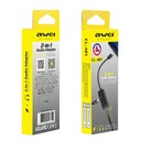 AWEI ADAPTÉR CL-121 LIGHTNING-LIGHTNING/JACK 3.5