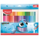 Značky na zips Maped Colorpeps Ocean 48 farieb