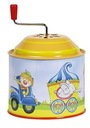 Hračky pre deti Kovový organ Cirkus S melódiou Goki