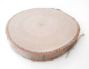 Podložka pod pohár z kotúčového brezového dreva