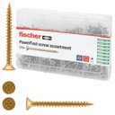 SKRUTKY do drevených sadrokartónových dosiek FISCHER WORKSHOP pomôcka SADA 270 KS