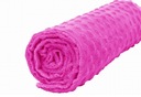 Minky Polar materiál na prikrývky SATURATE PINK