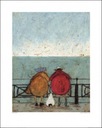 Sam Toft obdivuje more - prémiový plagát