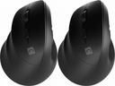 Bezdrôtová myš pre ľavákov Natec Crake 2 vertical black x2