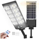 SOLAR PULIČNÁ LAMPA 1000 W 45000 lm SÚMRAK POHYBOVÝ SENZOR + DÁLK.