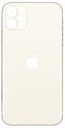 Jednotelový kryt iPhone 11 White Large očko