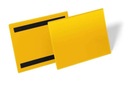 Odolné magnetické puzdro na zásobníky žlté A5