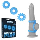 Sada troch svietiacich krúžkov na penis