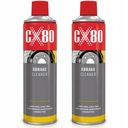 CX80 XBRAKE CLEANER Sprej na čistenie bŕzd - Odmasťovač 600 ml x 2