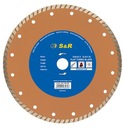 Diamantový rezací kotúč S&R Turbo 230/2,6 mm.