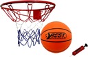 Pevná obruč + sieť na basketbalový košík