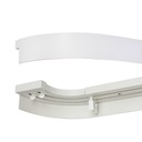 ZÁCLONA, kryt, 2-dráhový ARC, 360, PVC stropná lišta