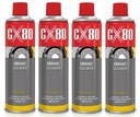 CX80 Xbrake Cleaner 600 ml na brzdy - 4x