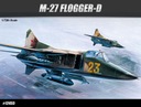 ACADEMY 12455 MiG-27 FLOGGER D GLUE MODEL