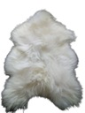 Ostrov ovčej kože biele dlhé vlasy 111-125 cm XL