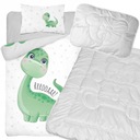 SET Obliečky do postieľky 100x135 Súprava DETSKÉ POSTEĽNÉ PAPIERKA + VANKÚŠ