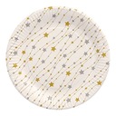 Papstar vianočný papierový tanier 23 cm 50 ks