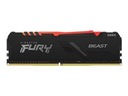 KINGSTON 32GB 3600MHz DDR4 CL18 DIMM súprava 2 FURY Beast RGB