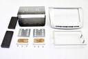 RÁM RÁDIA LANCIA DELTA od 08 2DIN STRIEBORNÁ SET