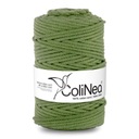Colinea String sa preplietla pre makramu 100% bavlnu, 5 mm 100 m, pistácio