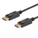 Kábel SAVIO CL-137 (DisplayPort M - DisplayPort M;