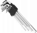 IMUMŠRUBOVÉ KĽÚČE ALLEN KEYS sada 1,5-10 TORX KĽÚČ