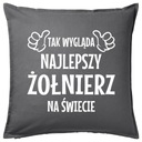 Vankúšový darček NAJLEPŠÍ VOJAK NA SVETE