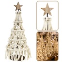 Vianočný stromček boho makramé 15x38cm DIJK dekorácia