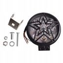 HALOGÉNOVÁ LAMPA PREDNÁ 12x LED okrúhla