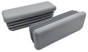 Krytka pre profily 80x20 GREY strešný stĺpik