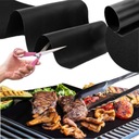 10x TEFLÓNOVÁ PODLOŽKA NA PEČENIE BBQ GRILOVACÍ PLECH DO RÚRY, OPÄTOVNE POUŽITE